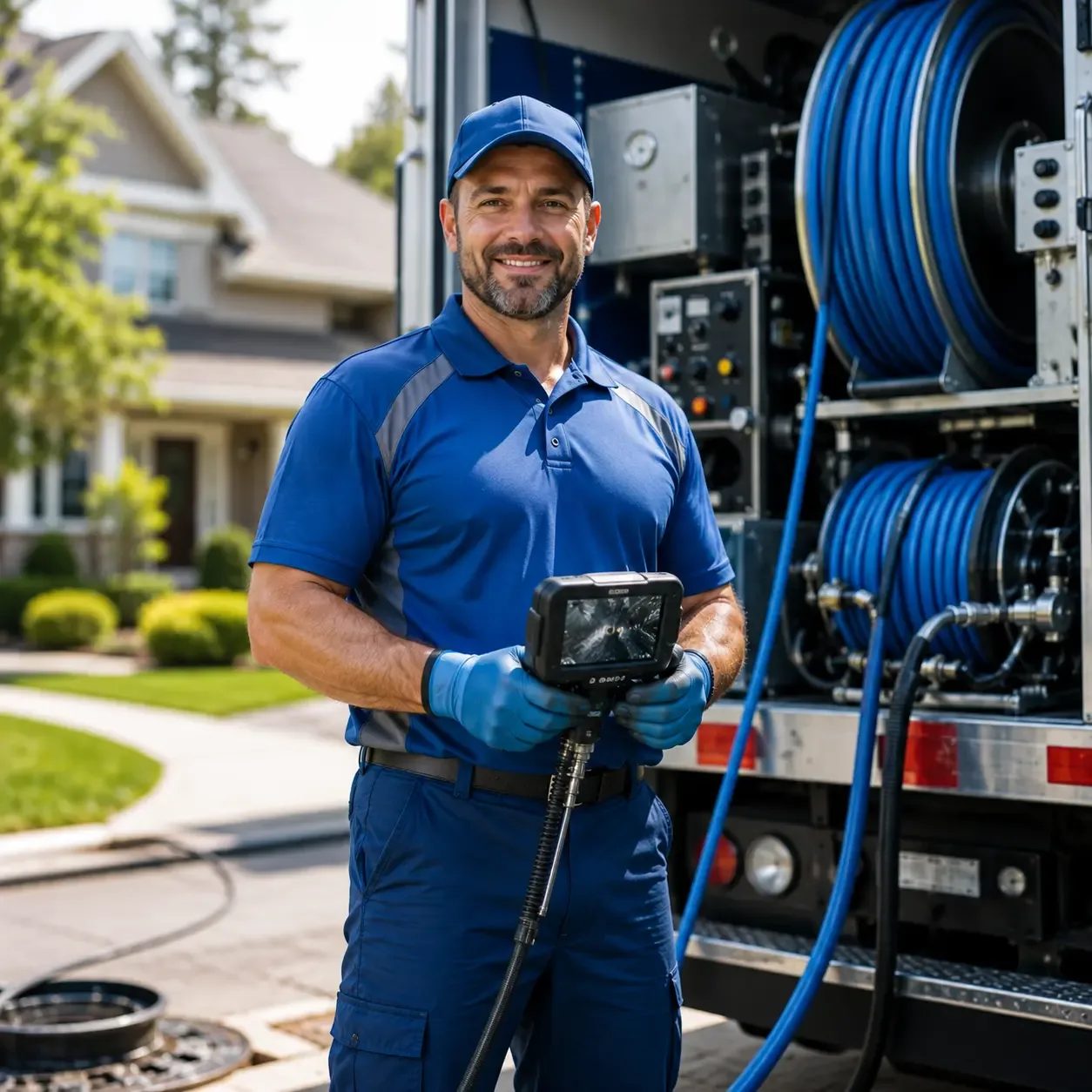 Local outdoor drain cleaning specialists in Princeton, WI